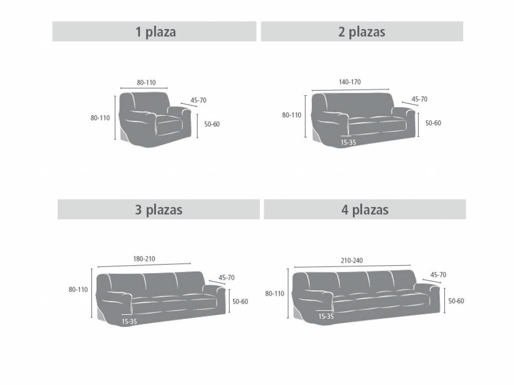 Set huse elastice pentru canapea 3 locuri 180-210 cm + 2 fotolii 80-110 cm AQUILES Maro