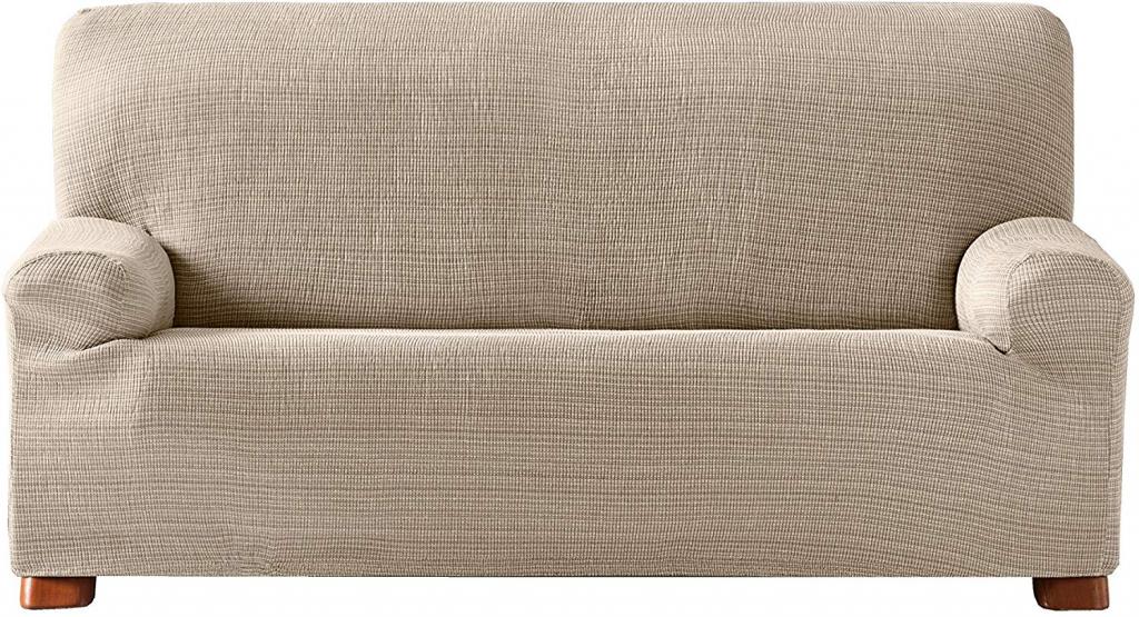 Husa elastica pentru canapea 3 locuri AQUILES Crem 180-210 cm