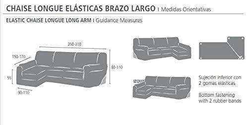 Husa elastica pentru coltar stanga Ulises Gri 250-310 cm